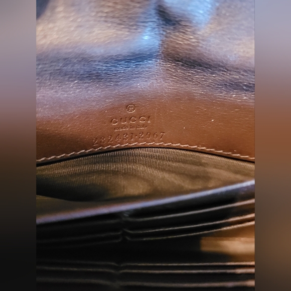 Gucci Guccissima long leather wallet - Picture 6 of 9